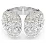 Sublima 칵테일 링, 라운드 컷, 화이트, 로듐 플래팅 - Swarovski, 5702419
