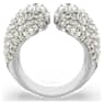 Sublima 칵테일 링, 라운드 컷, 화이트, 로듐 플래팅 - Swarovski, 5702419