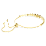 Imber Tennis bracelet, Mixed round cuts, White, Gold-tone plated - Swarovski, 5705450