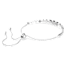 Imber Tennis 브레이슬릿, 라운드 컷 믹스, 화이트, 로듐 플래팅 - Swarovski, 5705451