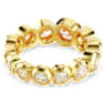 Imber ring, Mixed round cuts, White, Gold-tone plated - Swarovski, 5705477
