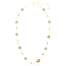 Chroma strandage, Octagon cut, Multicolored, Gold-tone plated - Swarovski, 5705581