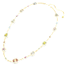 Chroma strandage, Octagon cut, Multicolored, Gold-tone plated - Swarovski, 5705581
