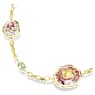 Chroma strandage, Octagon cut, Multicolored, Gold-tone plated - Swarovski, 5705581