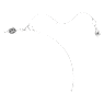 Pendentif Swan, Cygne, Noir, Finition mix de métal - Swarovski, 5705721