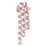Millenia brooch, Octagon cut, Purple, Gold-tone plated - Swarovski, 5705756