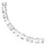 Millenia Tennis 네크리스, 옥타곤 컷, 화이트, 로듐 플래팅 - Swarovski, 5705757
