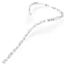 Collar Tennis Millenia, Talla octogonal, Blanco, Baño de rodio - Swarovski, 5705789