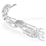Millenia Tennis necklace, Octagon cut, White, Rhodium plated - Swarovski, 5705789