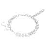 Millenia Halskette, Verschiedene Schliffe, Weiß, Rhodiniert - Swarovski, 5705799