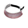 Matrix choker, Baguette cut, Pink, Rhodium plated - Swarovski, 5705800