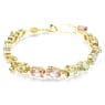 Bracciale Tennis Gema, Taglio misto, Multicolore, Placcato color oro - Swarovski, 5705808