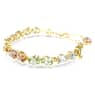 Bracciale Tennis Gema, Taglio misto, Multicolore, Placcato color oro - Swarovski, 5705808