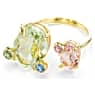 Gema ring, Set (3), Mixed cuts, Multicolored, Gold-tone plated - Swarovski, 5705813
