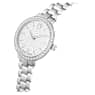 Watch, Swiss Made, Metal bracelet, Silver tone, Stainless steel - Swarovski, 5706182