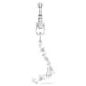 Symbolica charm, L, White, Rhodium plated - Swarovski, 5706332