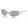 Occhiali da sole, SK7024, Tono argentato - Swarovski, 5706549