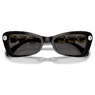 Sunglasses, Butterfly shape, SK6033, Black - Swarovski, 5706550