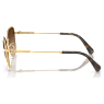Sunglasses, Square shape, SK7029, Gold tone - Swarovski, 5706557