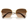 Sunglasses, Square shape, SK7029, Gold tone - Swarovski, 5706557