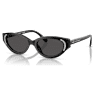 Occhiali da sole, Forma Cat-eye, SK6030, Neri - Swarovski, 5706560