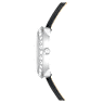 Matrix Tennis horloge, Swiss Made, Lederen band, Zwart, Roestvrij staal - Swarovski, 5706663