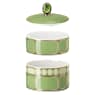 Signum box, Porcelain, Small, Green - Swarovski, 5706885