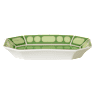 Signum tray, Porcelain, Large, Green - Swarovski, 5706888