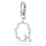 Symbolica Charm, Q, Weiß, Rhodiniert - Swarovski, 5707281