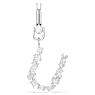 Charm Symbolica, U, Blanc, Métal rhodié - Swarovski, 5707284