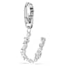 Charm Symbolica, U, Blanc, Métal rhodié - Swarovski, 5707284