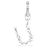 Charm Symbolica, U, Blanc, Métal rhodié - Swarovski, 5707284