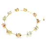 Gema necklace, Mixed cuts, Multicolored, Gold-tone plated - Swarovski, 5708027