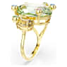 Gema open ring, Mixed cuts, Multicolored, Gold-tone plated - Swarovski, 5708028