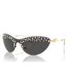 Occhiali da sole, Mascherina, Neri - Swarovski, 5708680