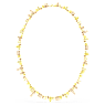 Gema strandage, Mixed cuts, Yellow, Gold-tone plated - Swarovski, 5708709