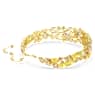 Gema choker, Mixed cuts, Yellow, Gold-tone plated - Swarovski, 5708713