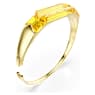 Lucent bangle, Yellow, Gold-tone plated - Swarovski, 5708778