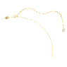 Colgante Lucent, Forma octagonal, Amarillo, Baño tono oro - Swarovski, 5708781