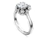 Bague Galaxy, Diamants de synthèse 2 ct tw, Forme ronde, Or blanc 18 carats - Swarovski, 5709167