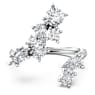 Galaxy 바이패스 링, 랩 그로운 다이아몬드 1.25ct tw, 믹스 쉐입, 18K 화이트 골드 - Swarovski, 5709350