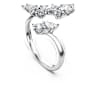 Galaxy 바이패스 링, 랩 그로운 다이아몬드 1.25ct tw, 믹스 쉐입, 18K 화이트 골드 - Swarovski, 5709350