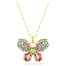 Idyllia 펜던트, 믹스 컷, 파베, 나비, 멀티컬러, 골드 톤 플래팅 - Swarovski, 5709950