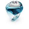 Δαχτυλίδι κοκτέιλ Dulcis, Κοπή Heart, Pavé, Καρδιά, Μπλε - Swarovski, 5709963