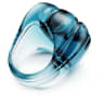 Δαχτυλίδι κοκτέιλ Dulcis, Κοπή Heart, Pavé, Καρδιά, Μπλε - Swarovski, 5709963
