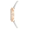 Montre Matrix Tennis, Fabriqué en Suisse, Bracelet en cuir, Gris, Finition or rose - Swarovski, 5710105