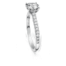Eternity solitaire ring, Laboratory grown diamonds 1.2 ct tw, Round shape, 14K white gold - Swarovski, 5710690