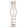 Dextera Chain watch, Swiss Made, Crystal bracelet, White, Champagne gold-tone finish - Swarovski, 5711710