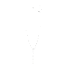 Constella Y necklace, Crystal pearl, Round cuts, White, Rhodium plated - Swarovski, 5711830