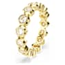 Imber Ring, Rundschliff, Weiß, Goldlegierungsschicht - Swarovski, 5714310